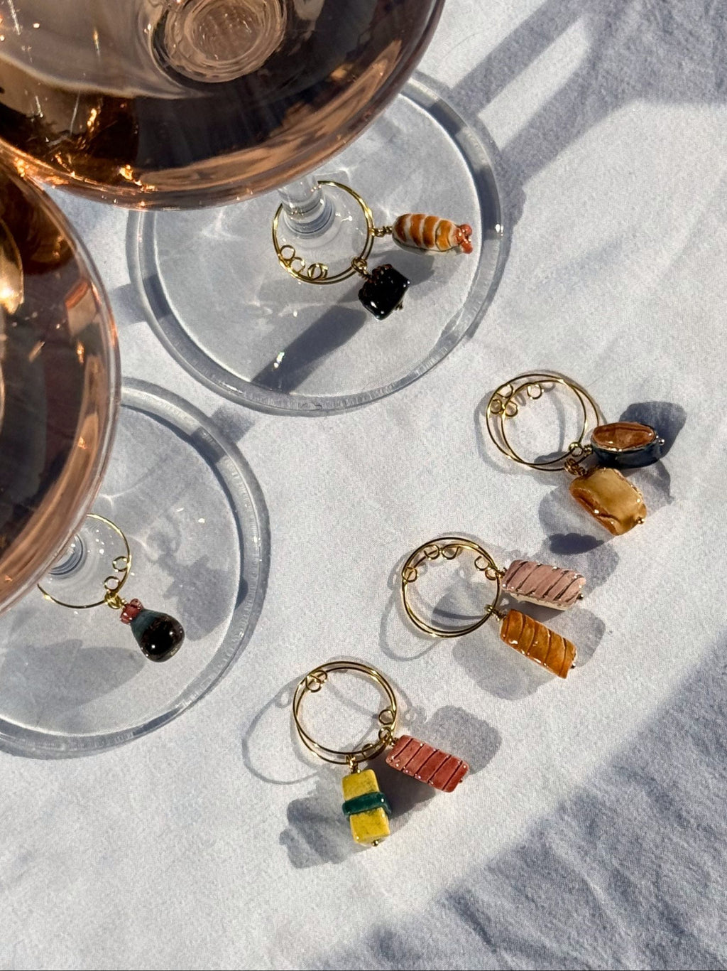 Sushi Trio – Wine Charms