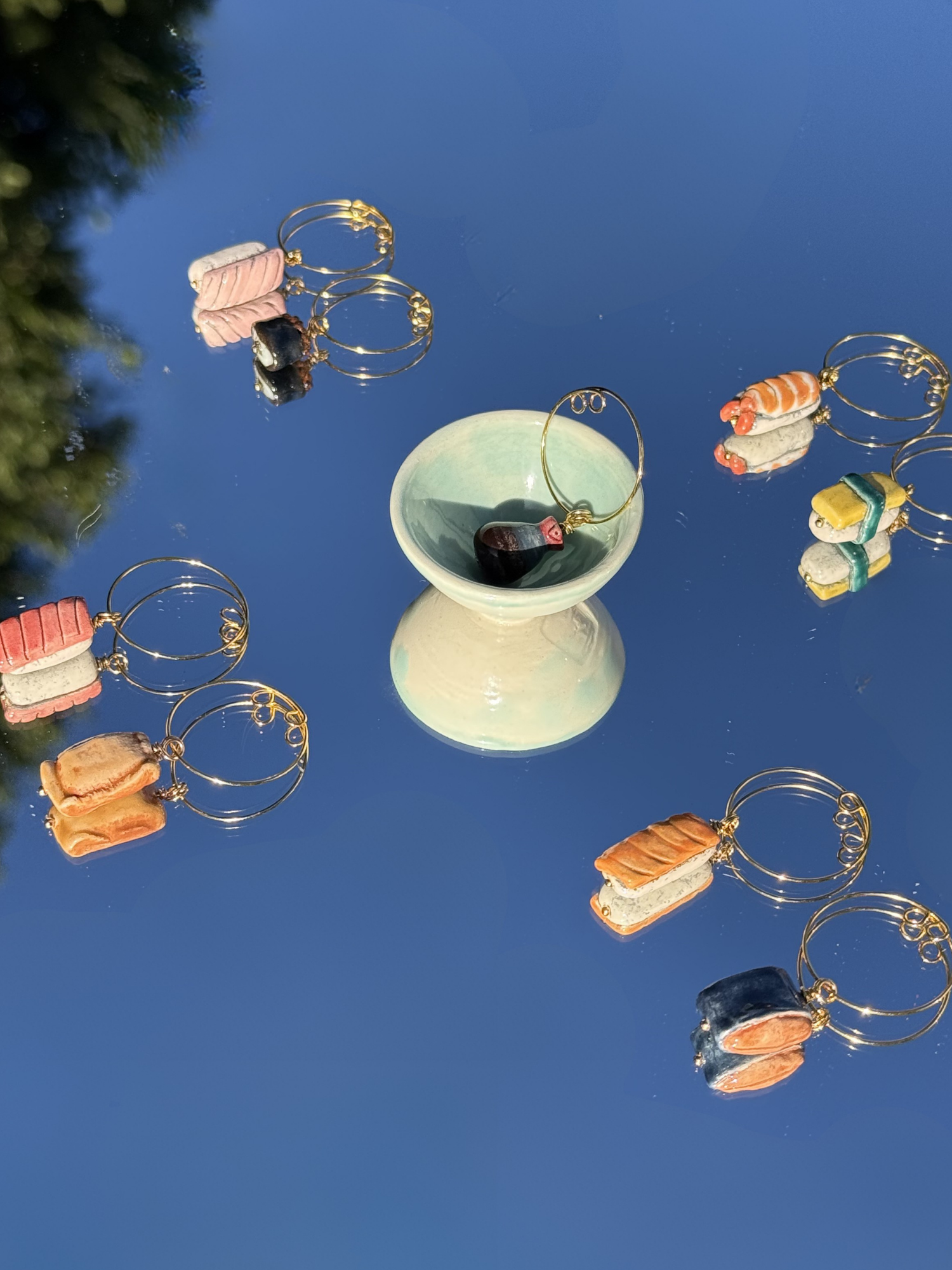 Sushi Trio – Wine Charms