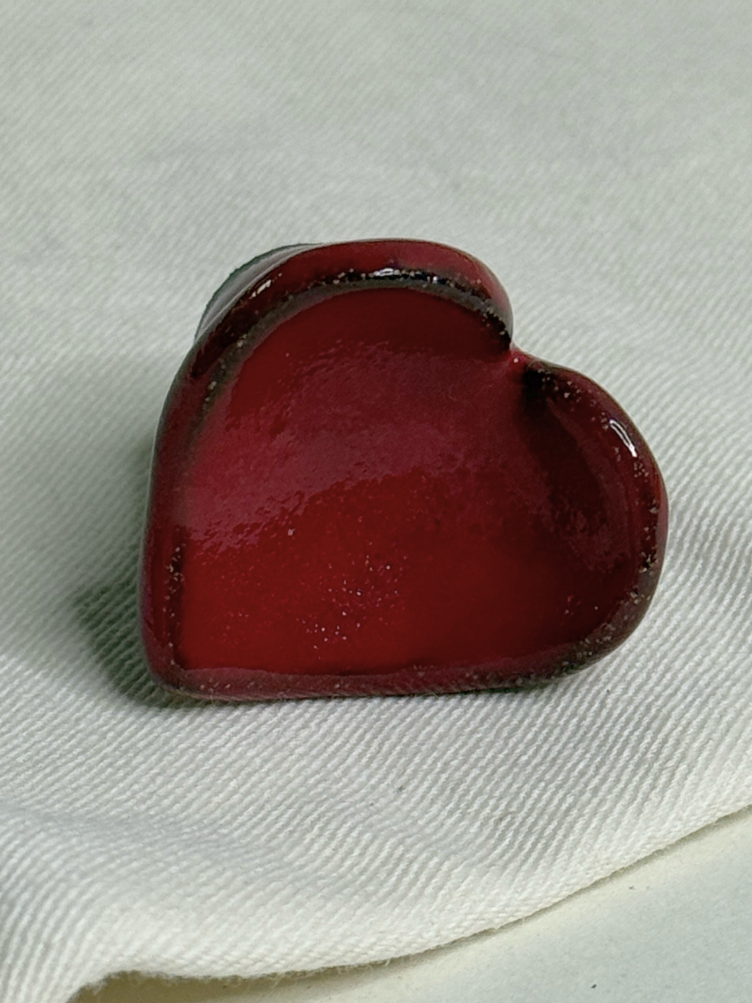 Red Heart Ring Holder