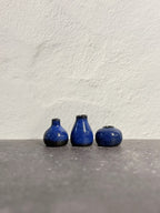 Mini Bud Vases (Set of 3) – Blueberry