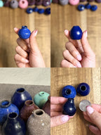 Mini Bud Vases (Set of 3) – Mixed Blue