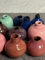 Mini Bud Vases (Set of 3) – Blush Tones