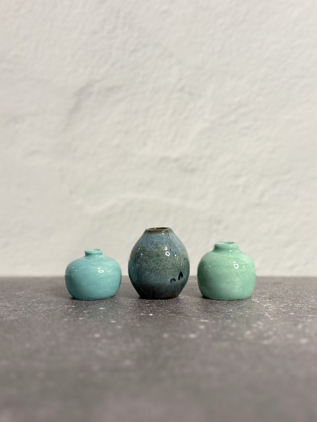Mini Bud Vases (Set of 3) – Sea Glass