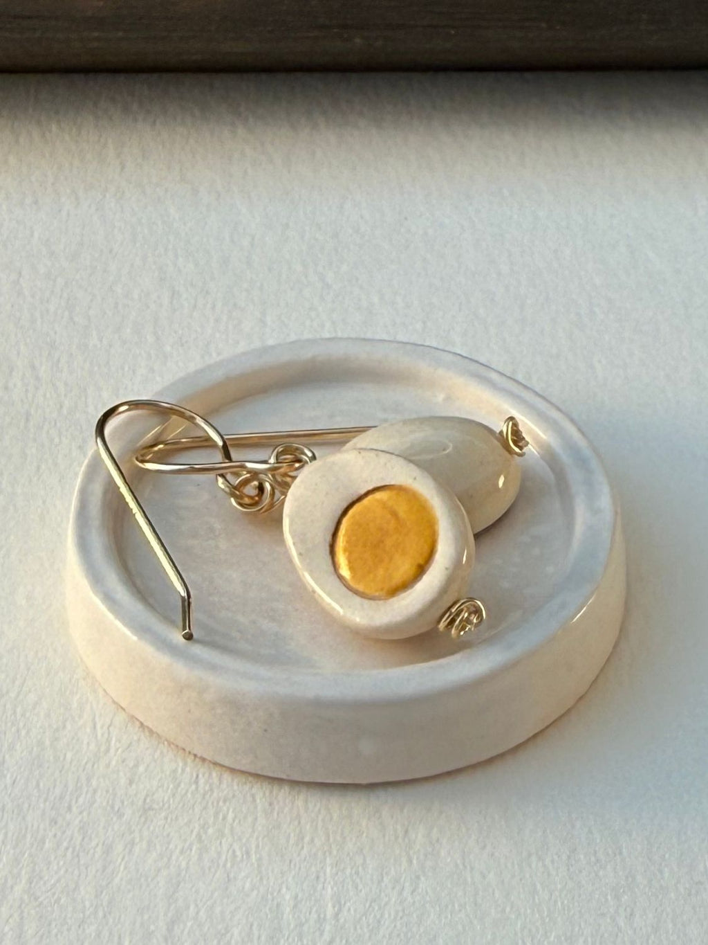 Ajitama Ramen Egg Earrings