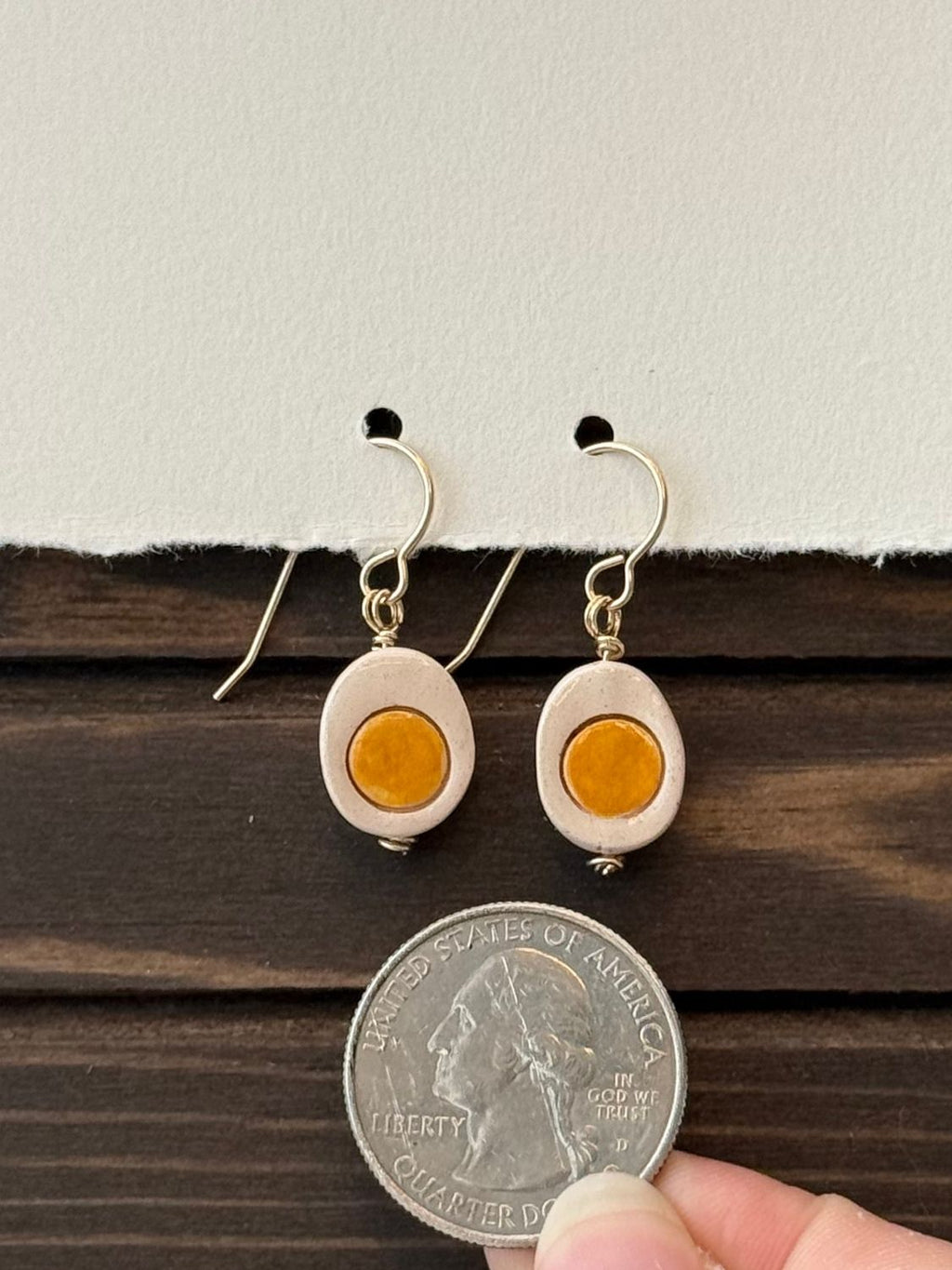 Ajitama Ramen Egg Earrings