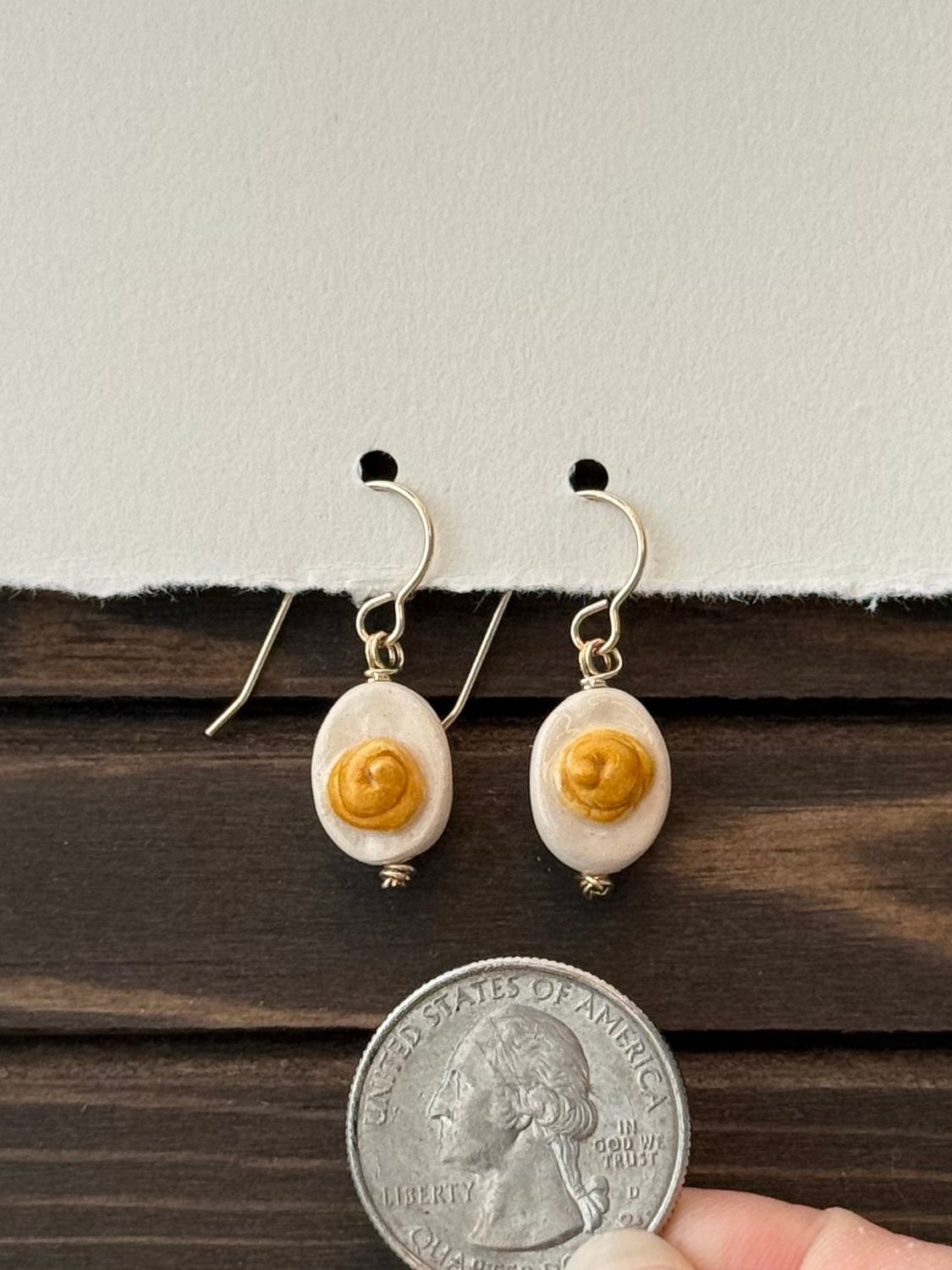 Deviled Eggs Earrings