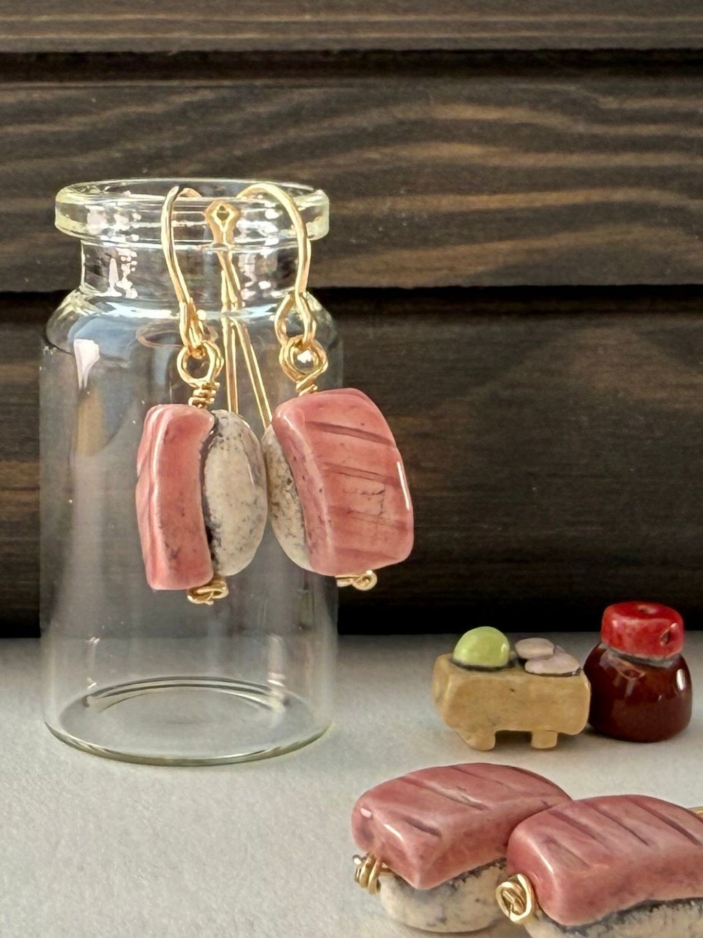 Hamachi Tuna Nigiri Earrings