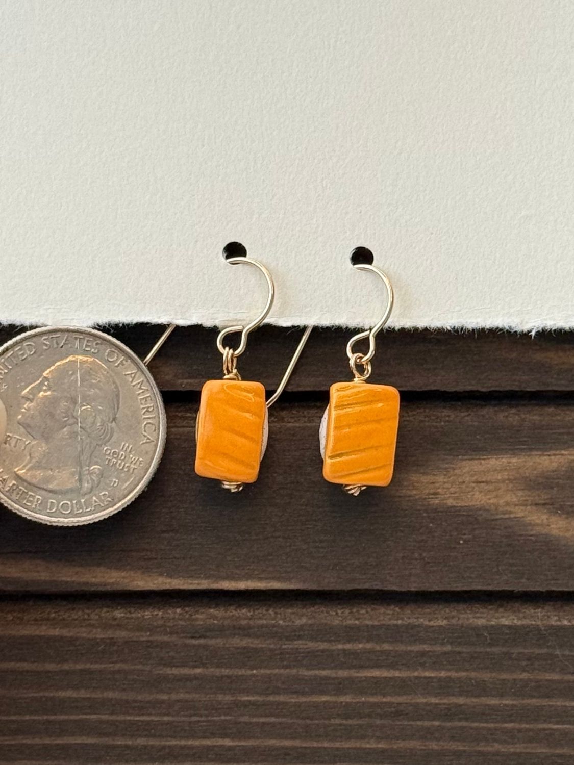 Sake Salmon Nigiri Earrings
