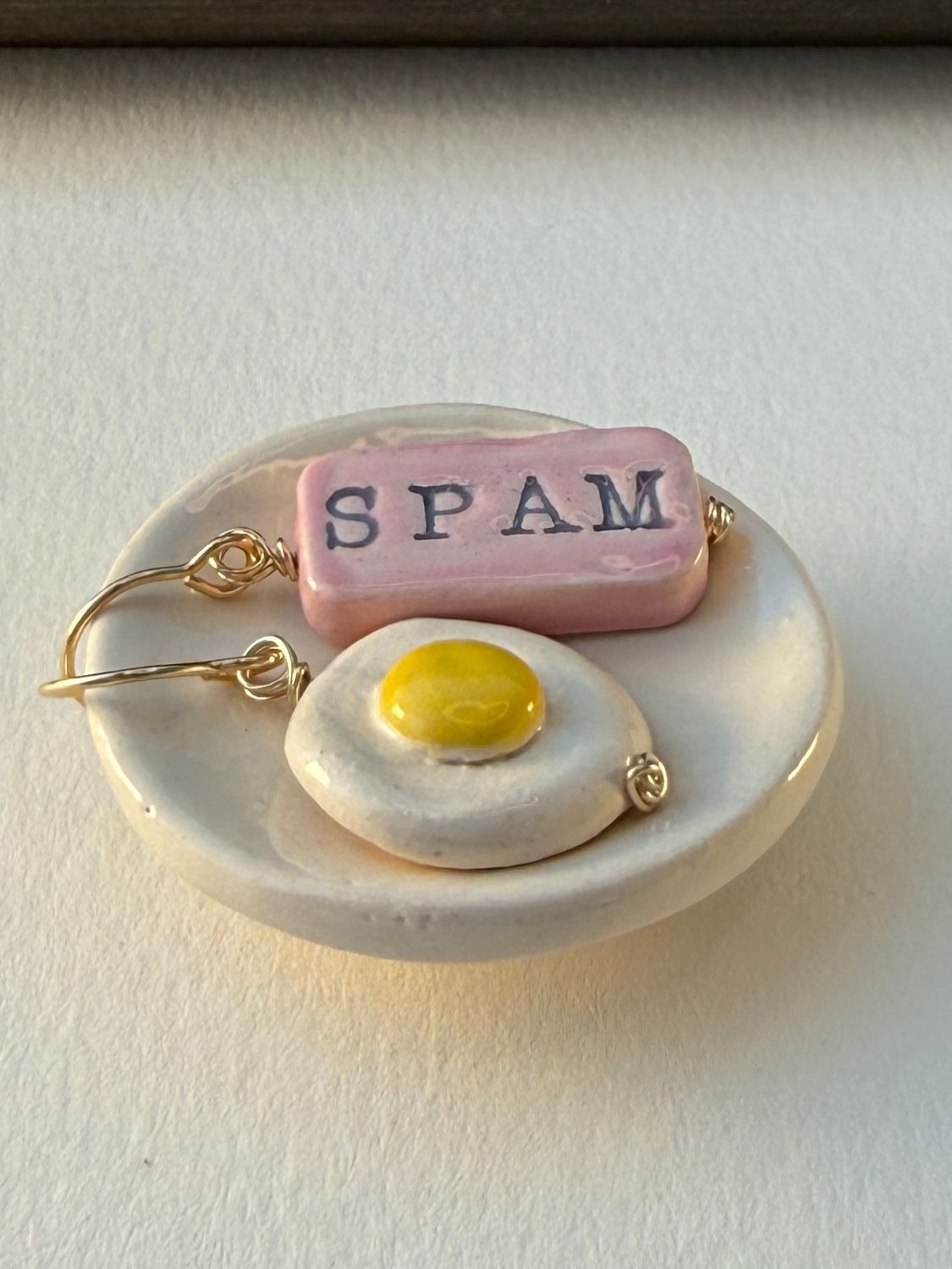 Spam & Eggs Earrings