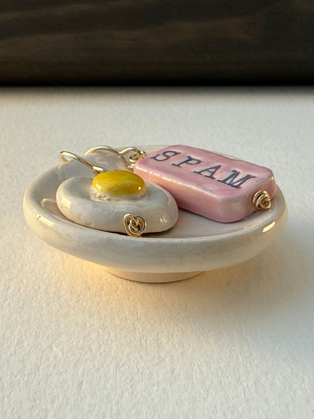 Spam & Eggs Earrings