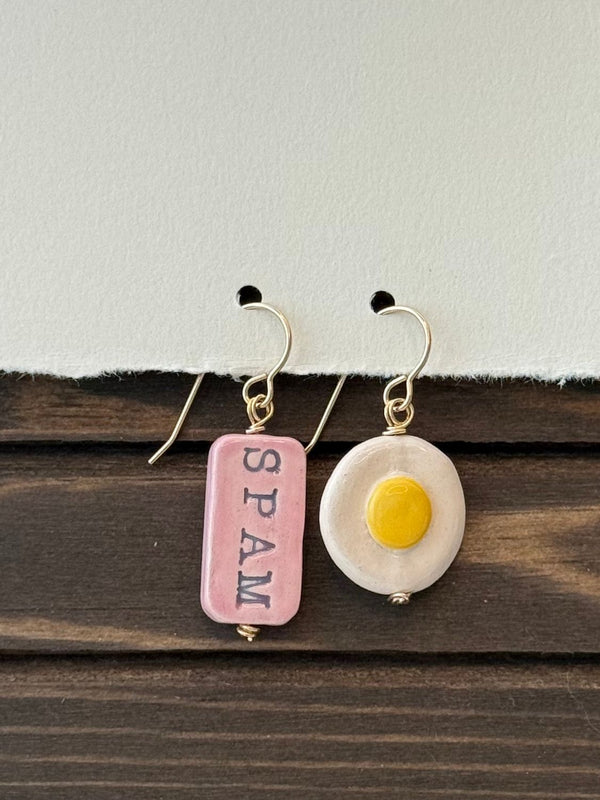 Spam & Eggs Earrings