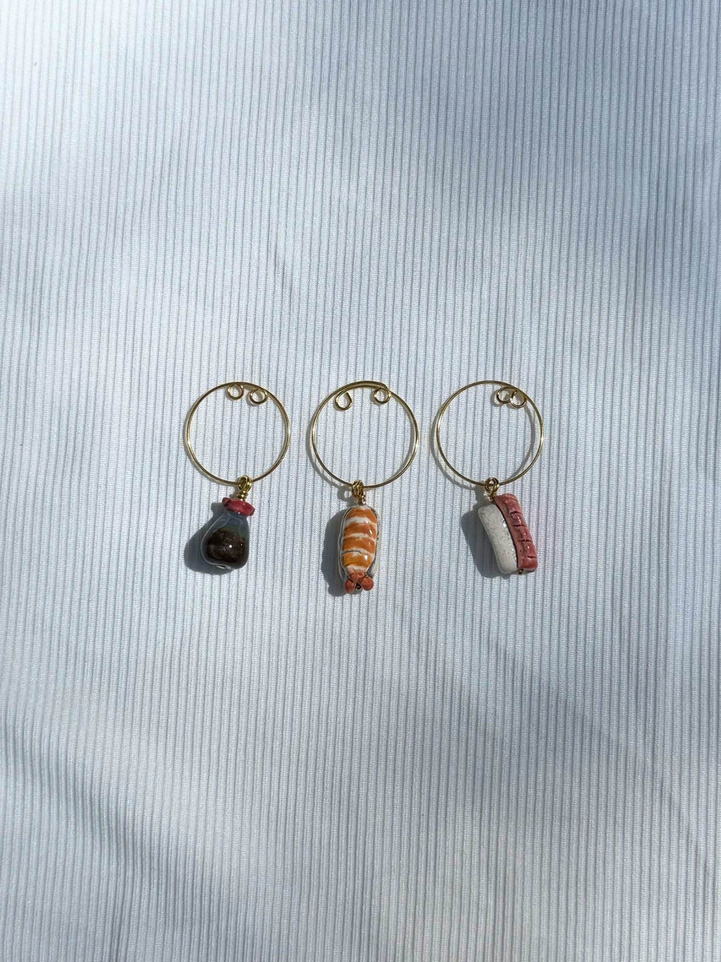 Sushi Trio – Wine Charms